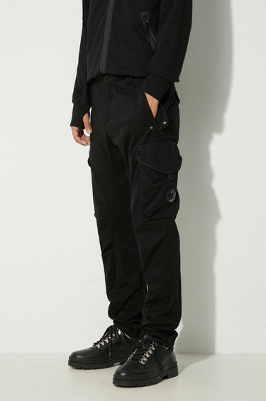 Карго панталони C.P. Company Cargo Pants Stretch Sateen Ergonomic Lens Черно | 17CMPA058A005529G, 0