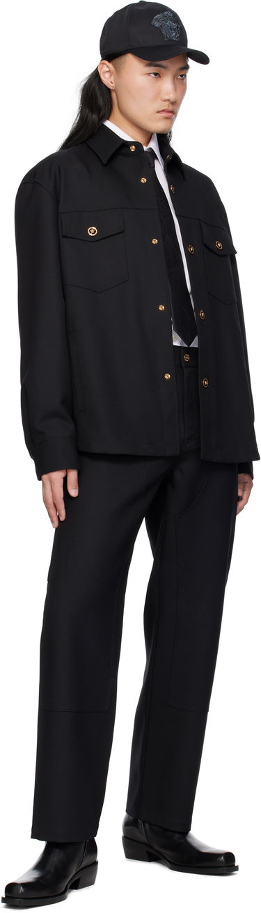 Карго панталони Versace Versace Carpenter Trousers Черно | 1018885_1A08771, 3