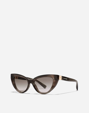 Слънчеви очила Dolce & Gabbana Dolce & Gabbana DG Hinge Cat-Eye Sunglasses Сиво | VG4497VP93B9V000, 2