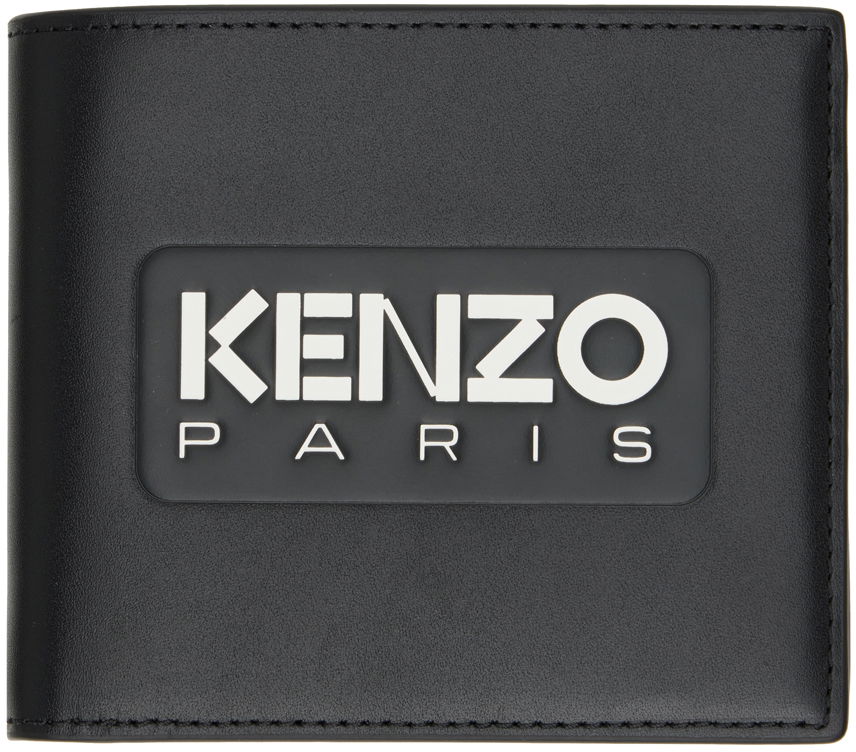 Портфейл KENZO Paris 'Emboss' Leather Wallet Черно | FE58PM803L44, 0