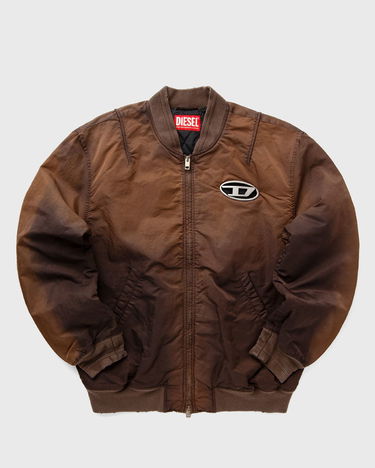 Яке бомбър Diesel J-KEPES Bomber Jacket With Logo Patch Кафяво | A12087-0QHAR-7ES, 0
