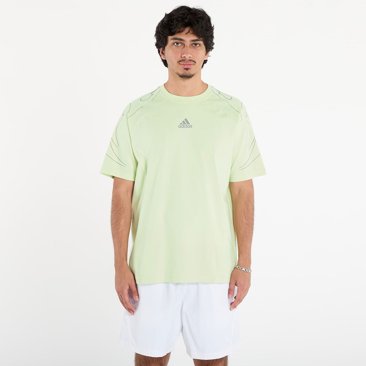 Тениска adidas Originals Adilenium Season 4 Teamgeist Graphic Tee Зелено | KF8540, 0