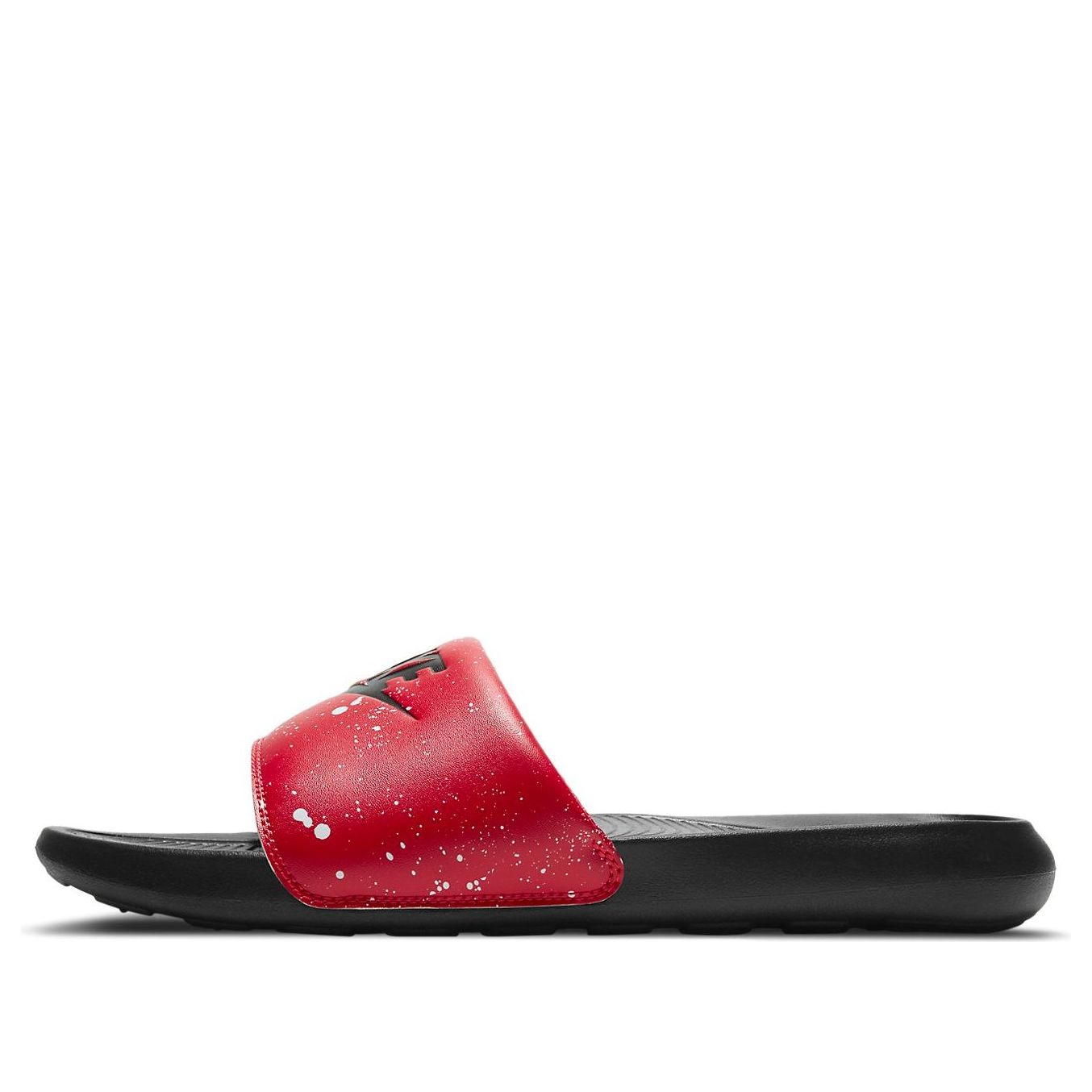 Кецове и обувки Nike Victori One Printed Slide 'Paint Splatter' Червено | CN9678-600, 0