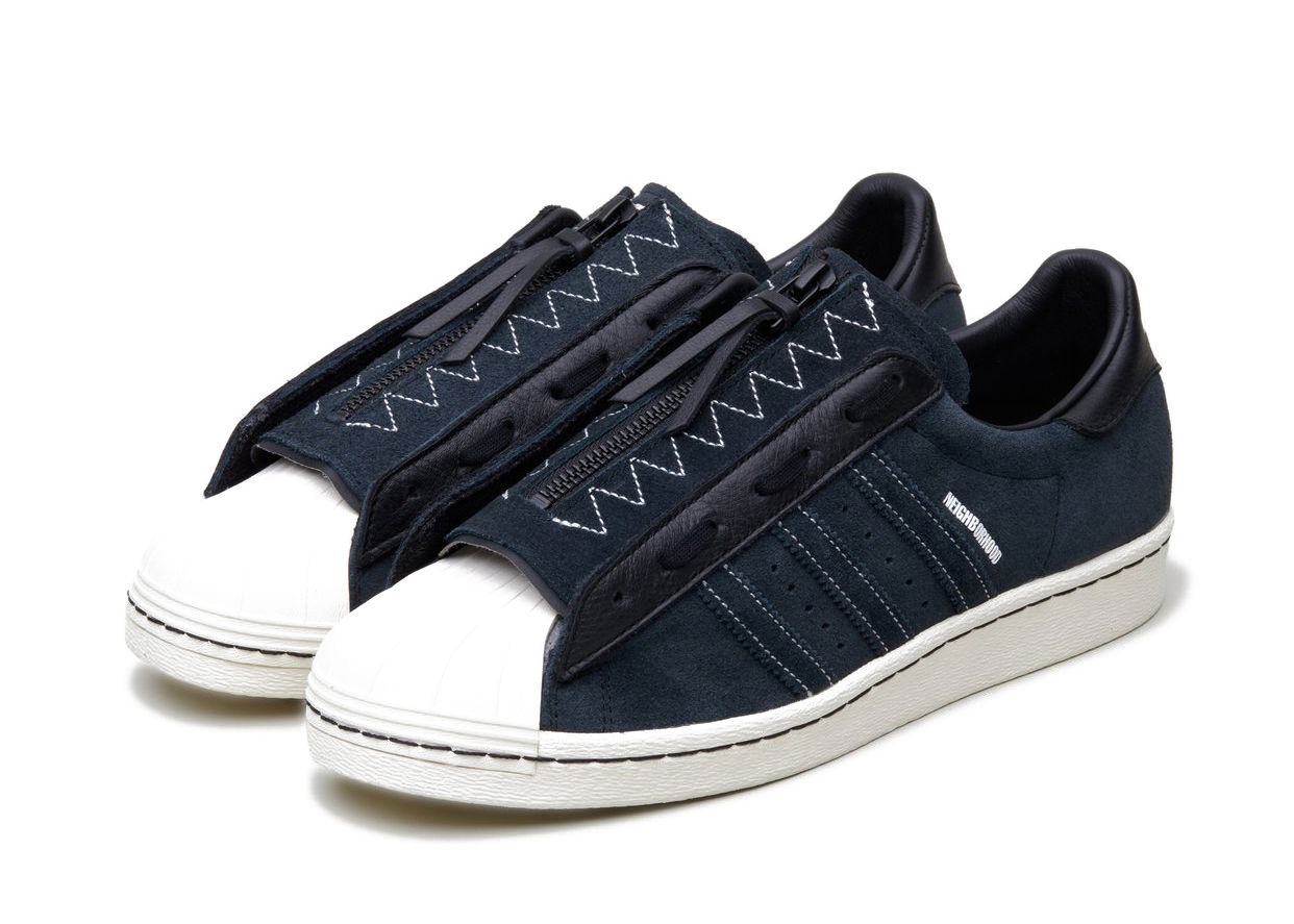 Кецове и обувки adidas Originals Superstar 80s Neighborhood Black Черно | GX1400, 0