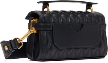 Дамска чанта Balmain Balmain B-Buzz 19 Quilted Shoulder Bag Черно | EN1AE742LHLB, 2