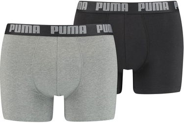 Боксерки Puma 2 Pack Basic Boxers Сиво | 521015001-691, 0