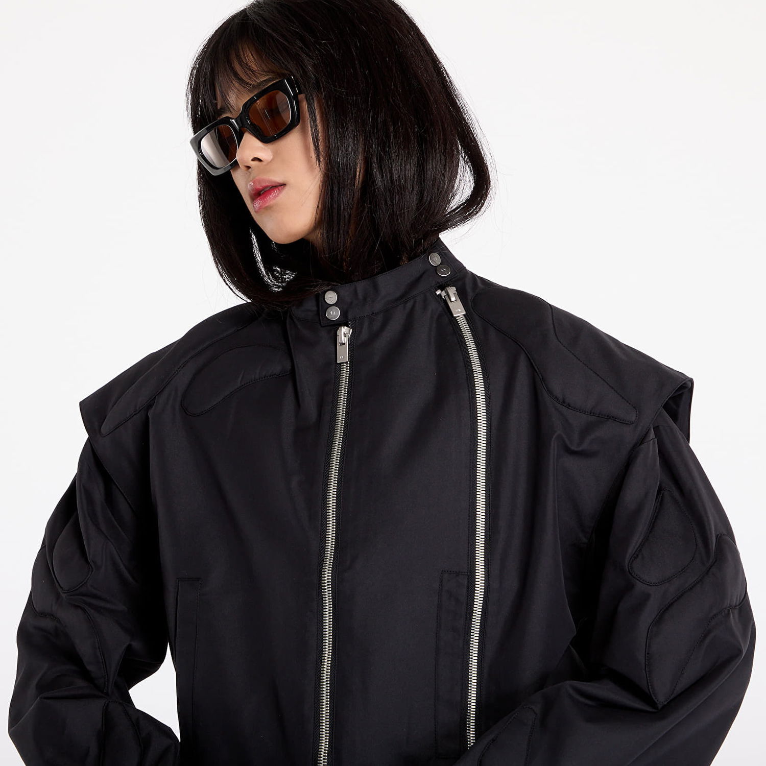 Яке бомбър HELIOT EMIL Molded Biker Jacket Черно | HE_W_02_105_BLK01, 1