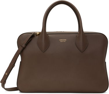 Дамска чанта FERRAGAMO Ferragamo Stella Medium Bag Кафяво | 779321, 0