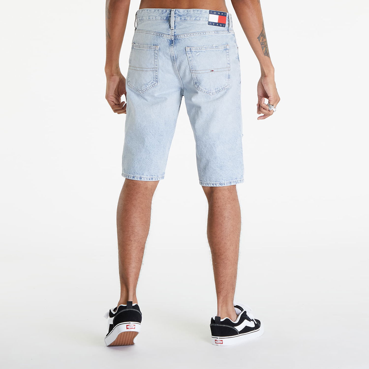 Къси панталони Tommy Hilfiger Ryan Archive Shorts Denim Light Синьо | DM0DM18804 1AB, 1