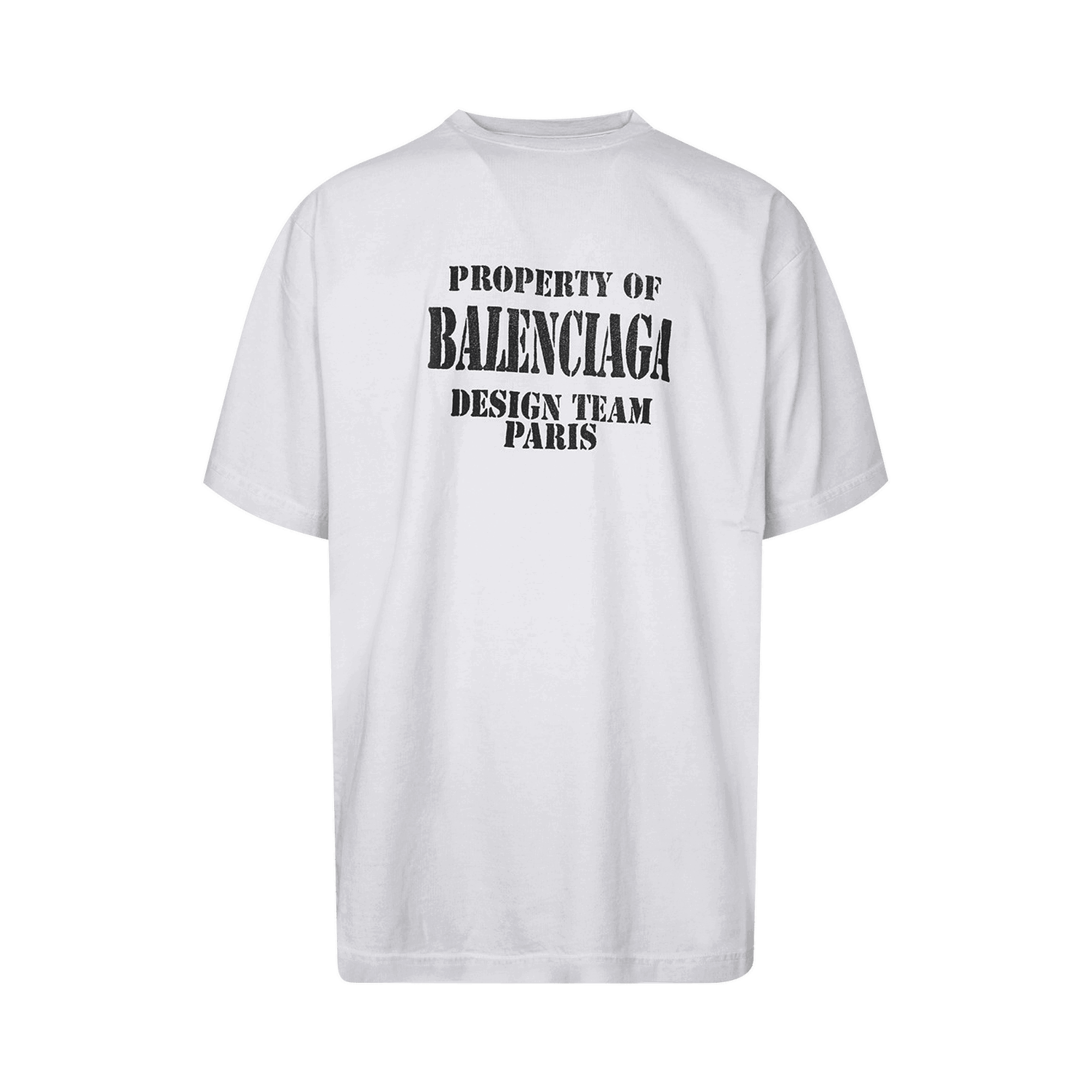 Тениска Balenciaga T-Shirt Бяло | 641675 TMVH8 9012, 0
