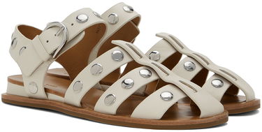 Облекло rag & bone rag & bone Beau Fisherman Sandals Бяло | WFF24PF041LE41, 3