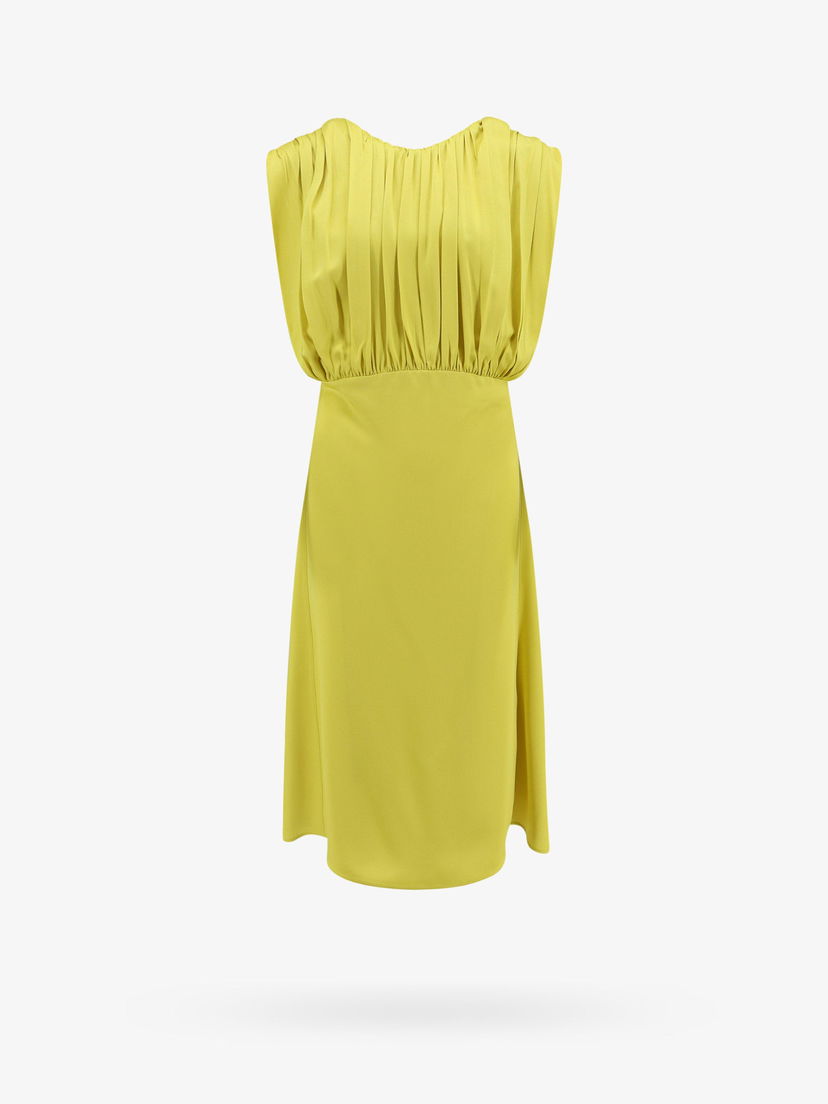 Pокля Jil Sander Pleated Dress Жълто | J01CT0161J76018341