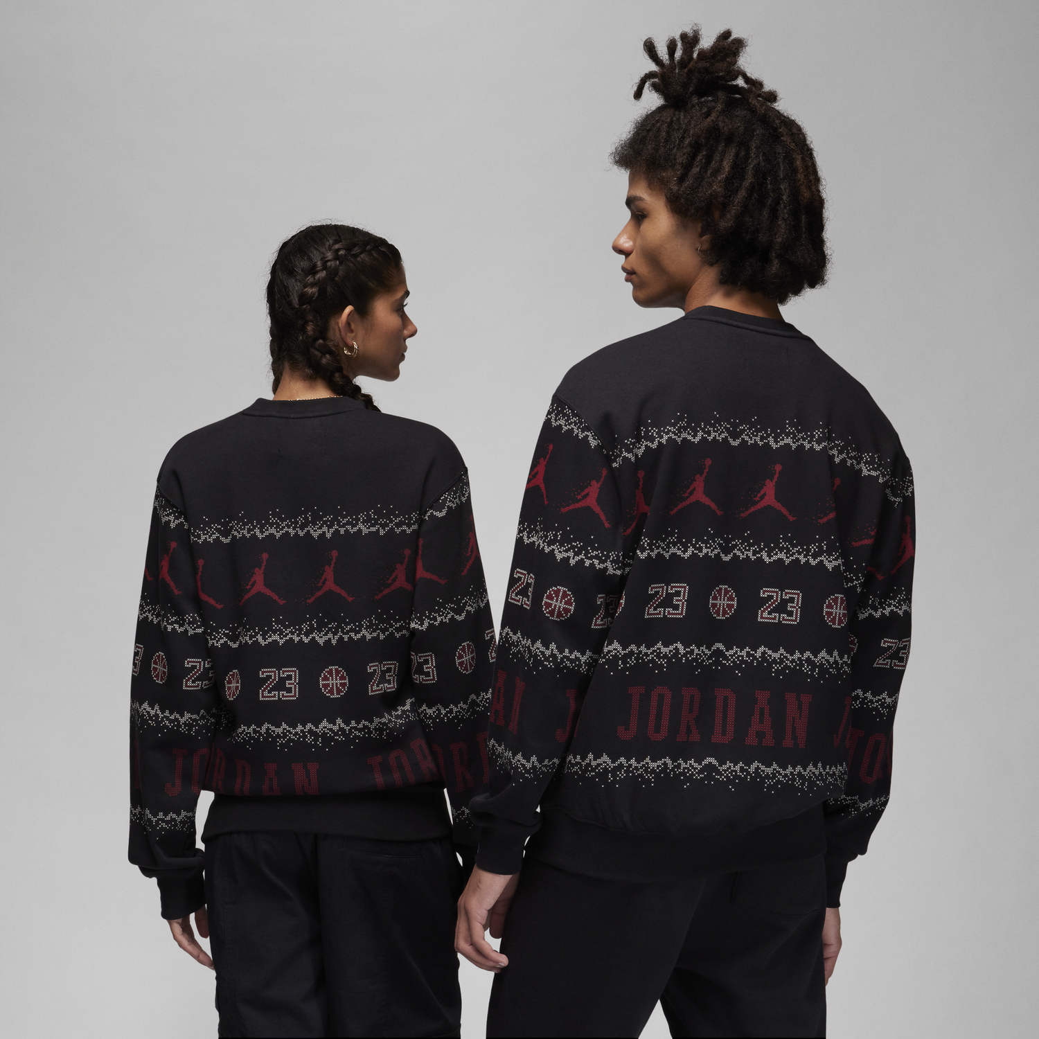 Суитчър Jordan Holiday Sweatshirt Черно | FD7463-010, 1
