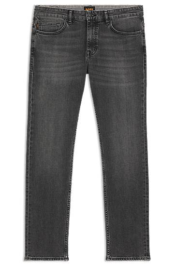 Дънки BOSS Delaware Slim-Fit Comfort-Stretch Jeans Сиво | 50544635, 0