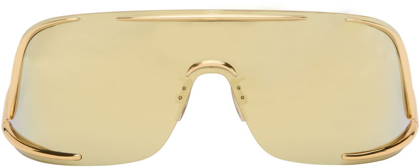 Слънчеви очила Loewe Shield Mask Sunglasses Жълто | LW40193UW0030G 192337293856