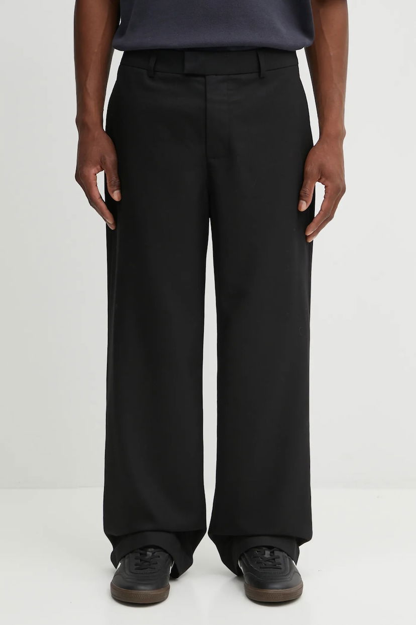 Панталони Represent Clo Represent Wool Straight-Leg Pants Черно | MLM100357