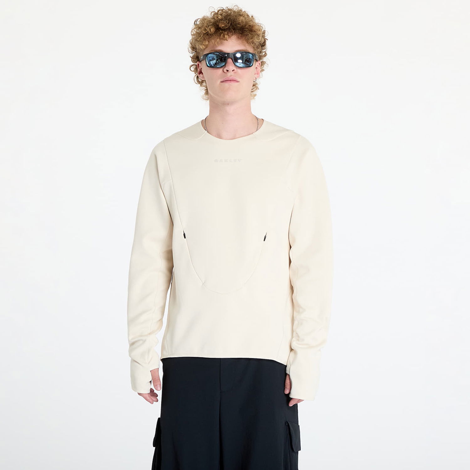 Суитчър OAKLEY Latitude Flex Tech Fleece Sweatshirt Beige Бежово | FOA406150-13B, 0