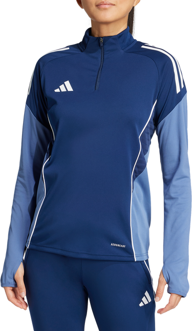 Суитчър adidas Originals Adidas TIRO25C Training 1/4 Zip Top Синьо | ji6550, 0