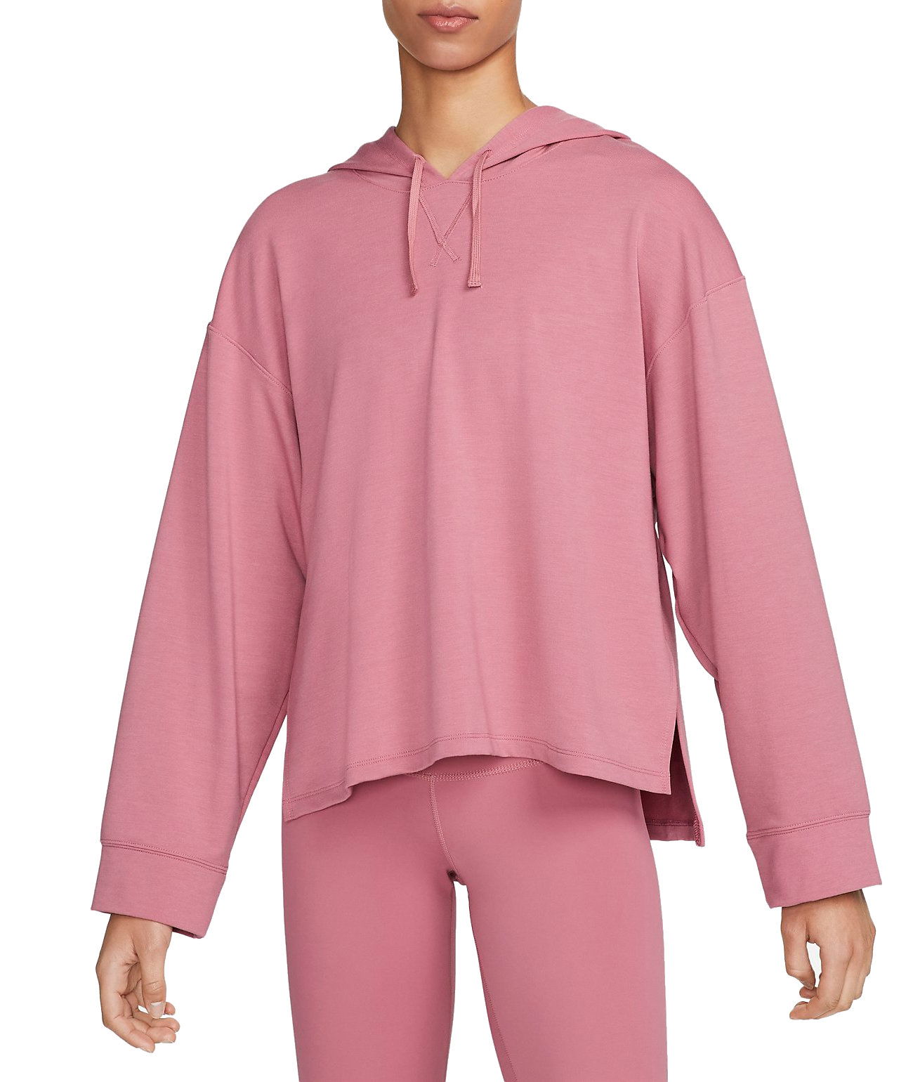 Суитчър Nike Nike Yoga Fleece Hoodie Розово | dm7033-667, 0