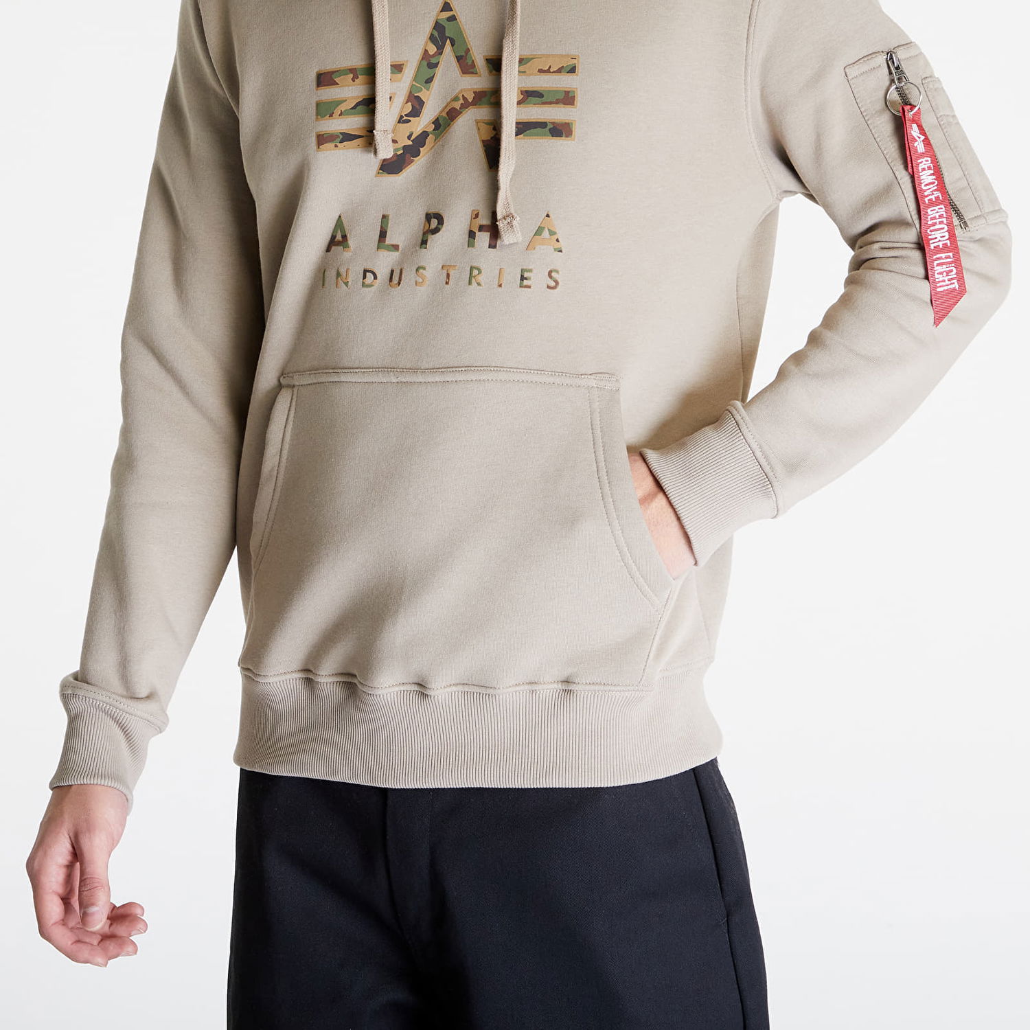 Суитчър Alpha Industries Camo TPU Hoody Vintage Sand Бежово | 146337-679, 1