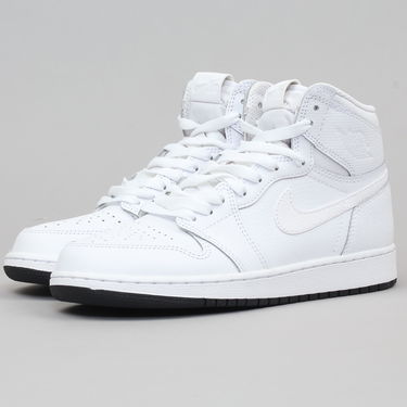 Кецове и обувки Jordan Air Jordan 1 Retro High OG BG "Perforated" Бяло | 575441-100, 1