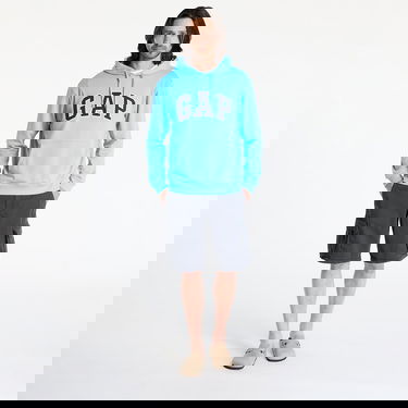 Суитчър GAP GAP Arch Logo Hoodie Тюркоазено | 868460-10, 4