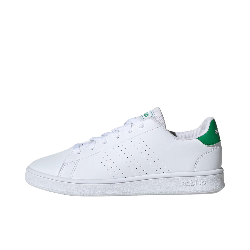 Кецове и обувки adidas Originals Advantage White Green (Junior) Бяло | EF0213