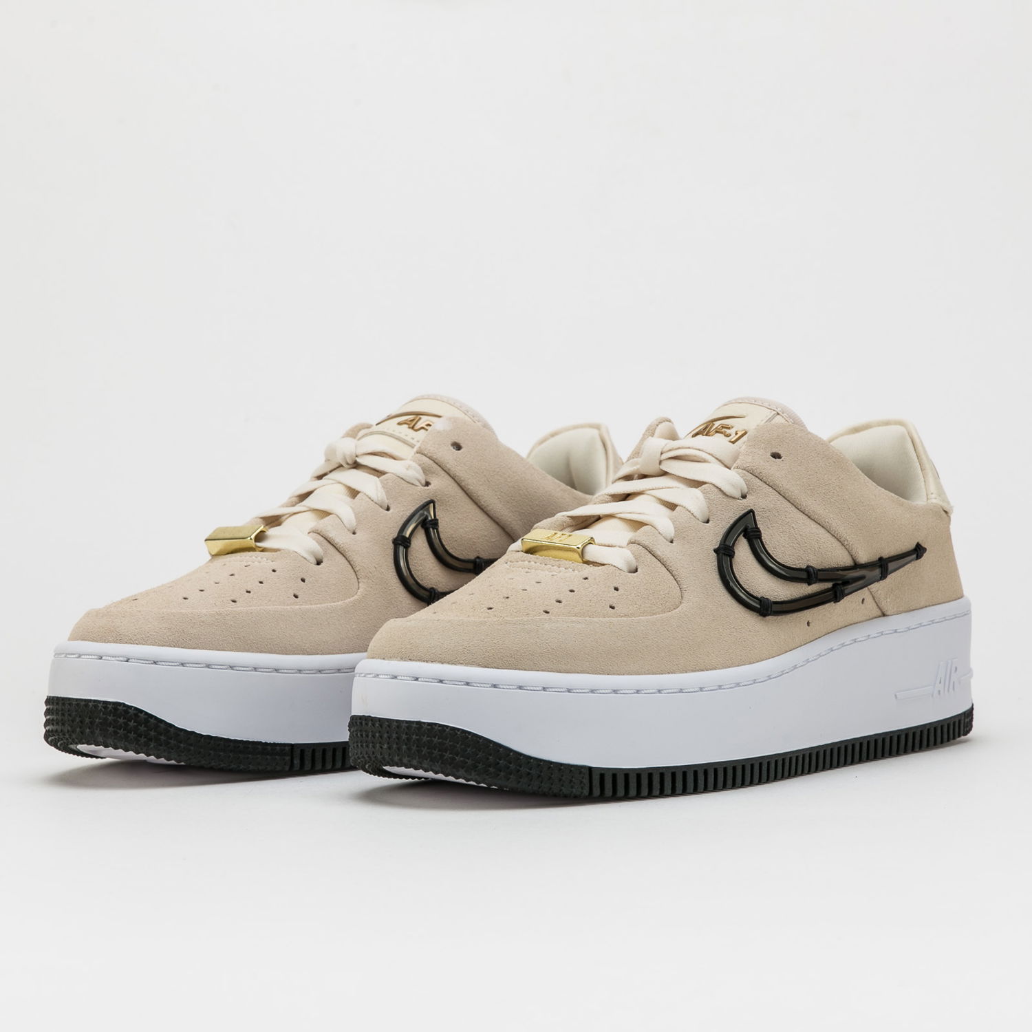 Кецове и обувки Nike Air Force 1 Sage Low LX W Бежово | CI3482-200, 1