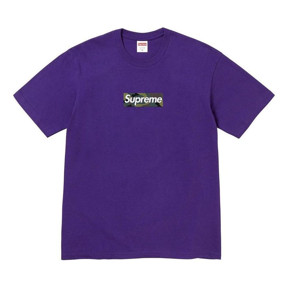 Тениска Supreme Box Logo Graphic Tee Лилаво | SUP-FW23-245, 0