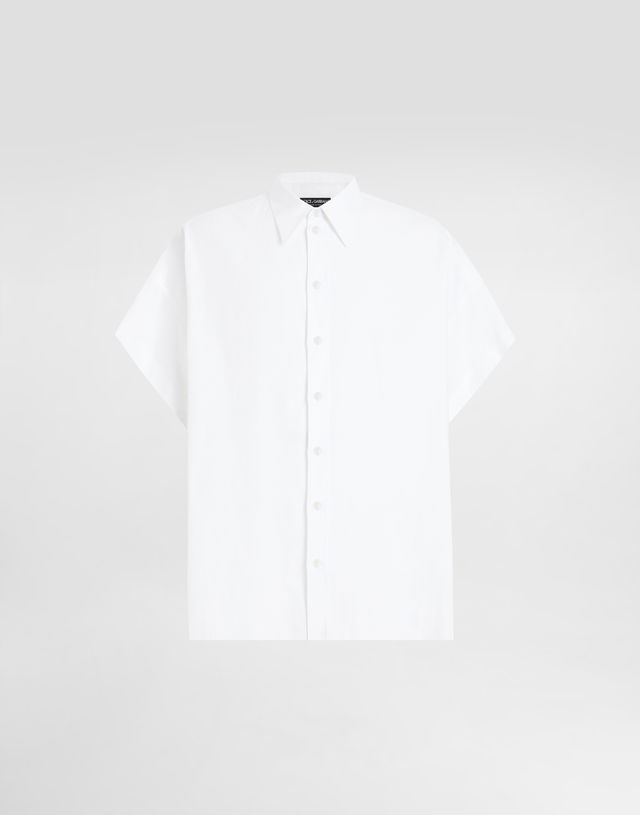 Dolce & Gabbana Linen Short Sleeve Shirt