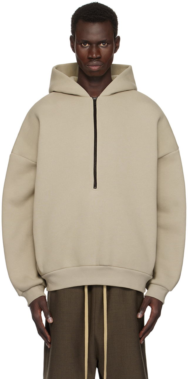 Fleece Half Zip Hoodie