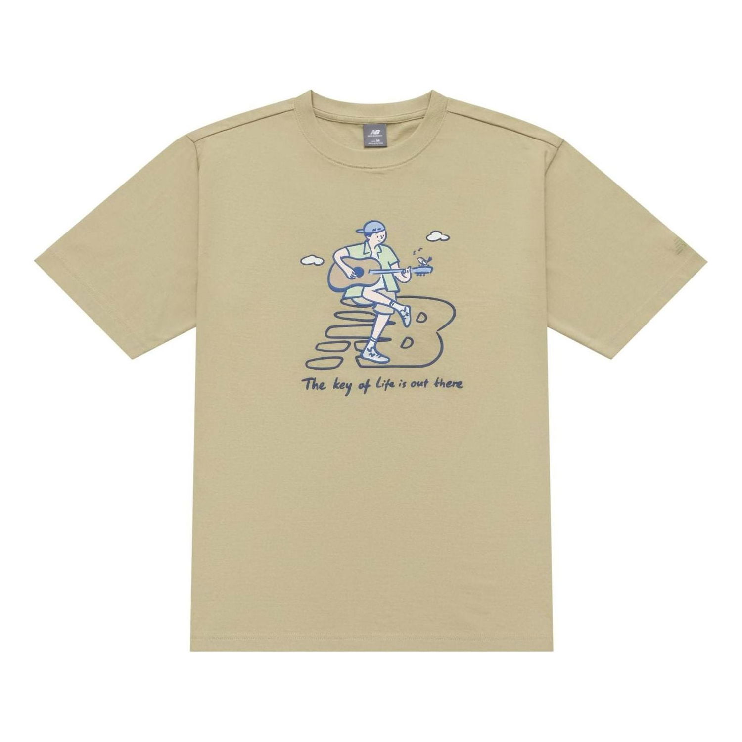 Тениска New Balance PK Graphic T-Shirt Зелено | NEE26021-LB, 0