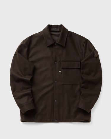 Риза Stone Island Wool Overshirt Кафяво | K2S151200028S0F24.V0070, 2