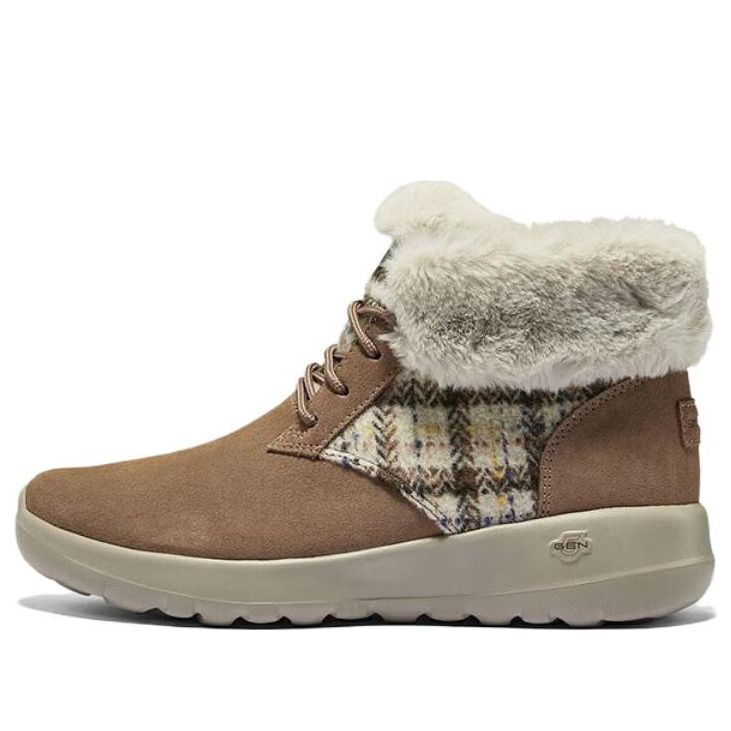 Кецове и обувки Skechers On The Go Joy Boots Кафяво | 144120-TAN