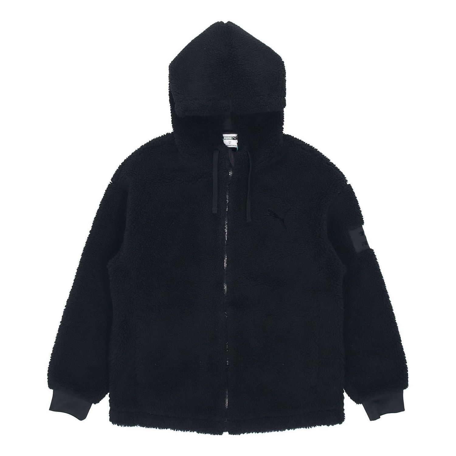 Суитчър Puma Lamb's Wool Hooded Stay Warm Windproof Logo Jacket Puma Черно | 535066-01, 0