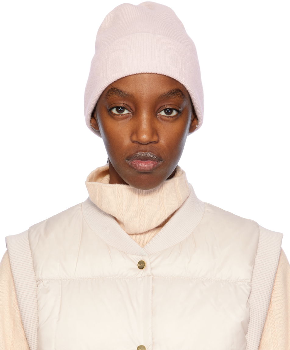 Шапка Max Mara Knit Beanie Розово | 2414571011600, 0