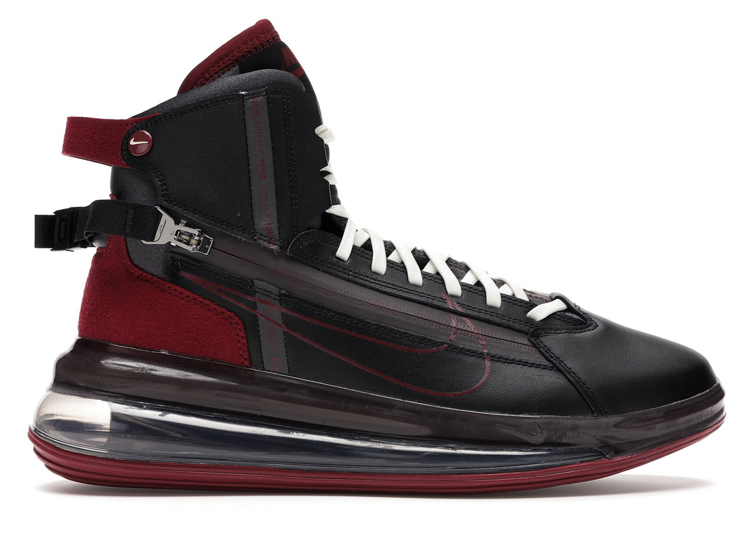Кецове и обувки Nike Air Max 720 Strn Black Team Red Черно | AO2110-004, 0