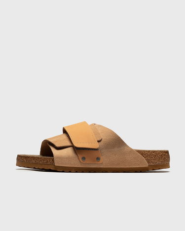 Кецове и обувки Birkenstock Kyoto VL Soft Suede & Nubuck Clay Бежово | 1022351, 0