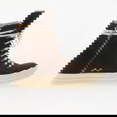 Кецове и обувки Rick Owens Rick Owens Woven High-Top 41 Кафяво | DU02E7807 BMO E2, 2
