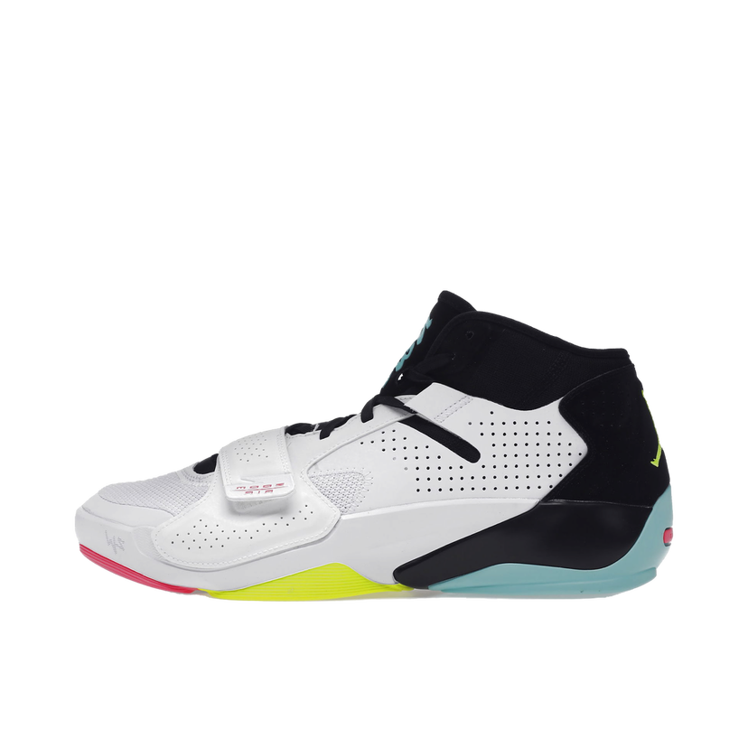 Баскетбол Jordan Jordan Zion 2 White Volt Dynamic Turquoise Бяло | DM0858-107/DO9161-107