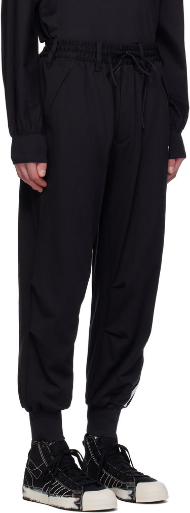 Спортни панталони Y-3 Y-3 3 Stripes Cuff Sweatpants Черно | JN7034, 1