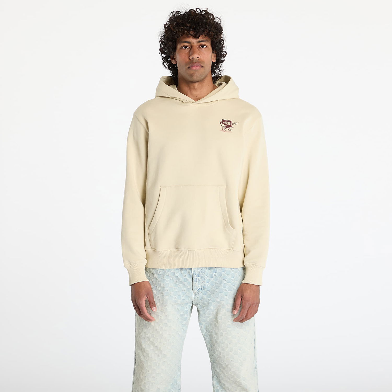 Суитчър The North Face The North Face Cartoon Logo Relaxed Hoodie Бежово | NF0A8C333X41, 0