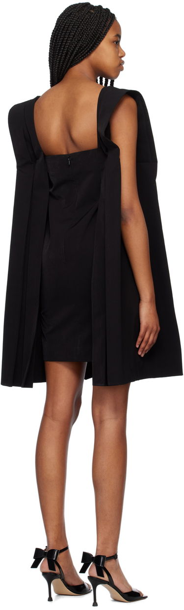 Pокля We11done Pleated Minidress Черно | WD-OP1-23-011-W-BK, 2