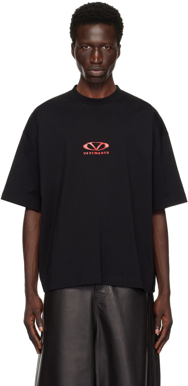 Oval Logo Cropped T-Shirt