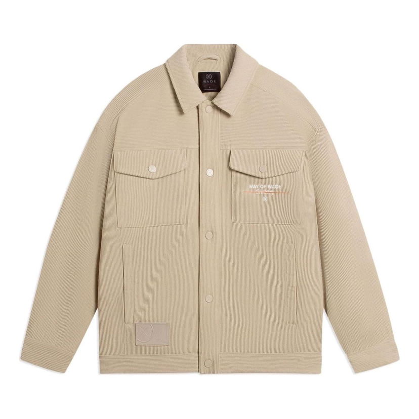 Ветровка Li-Ning Wade Logo Corduroy Jacket Бежово | AJMS065-3