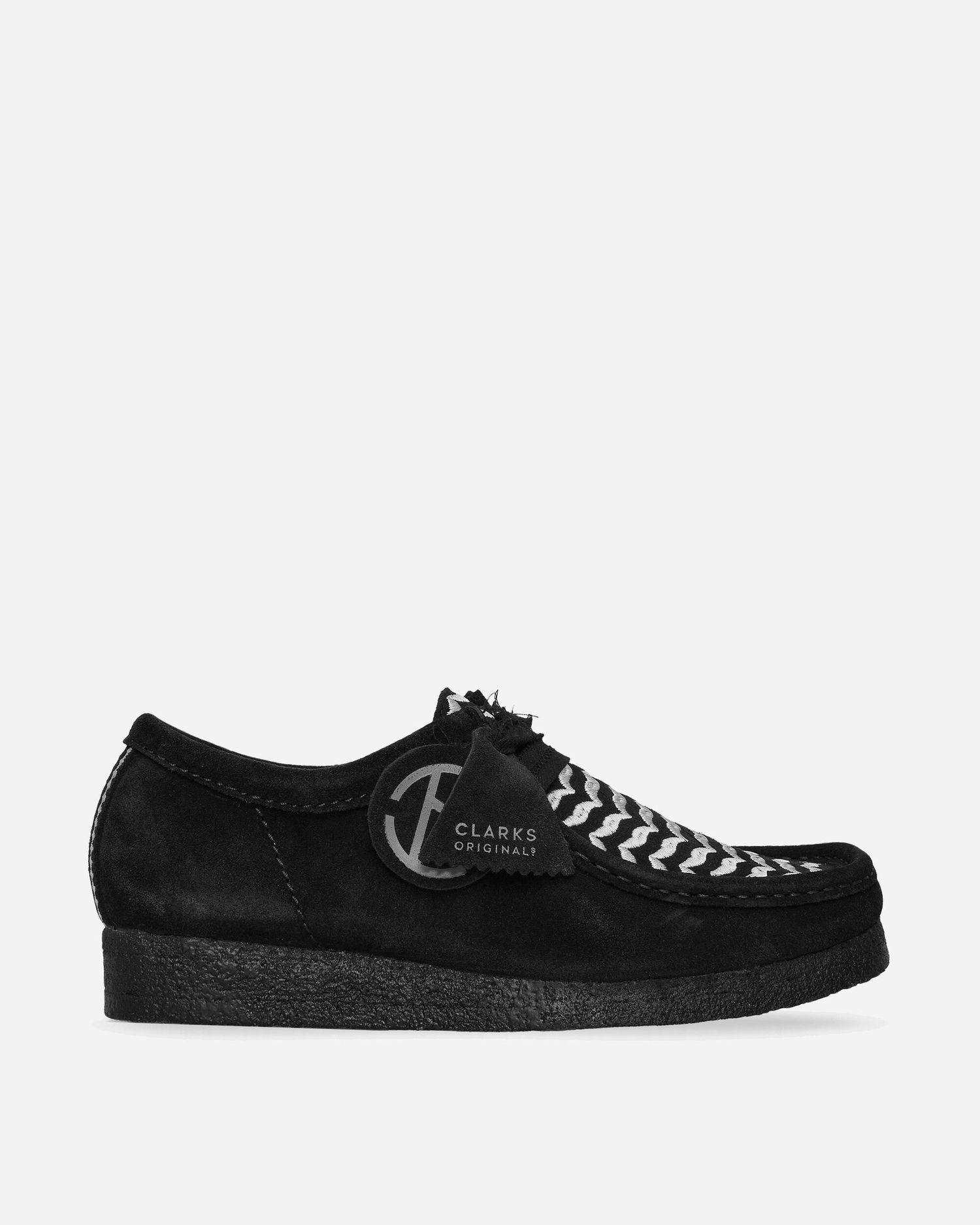 Кецове и обувки Clarks Slam Jam x Wallabee Черно | 26168670 001, 0