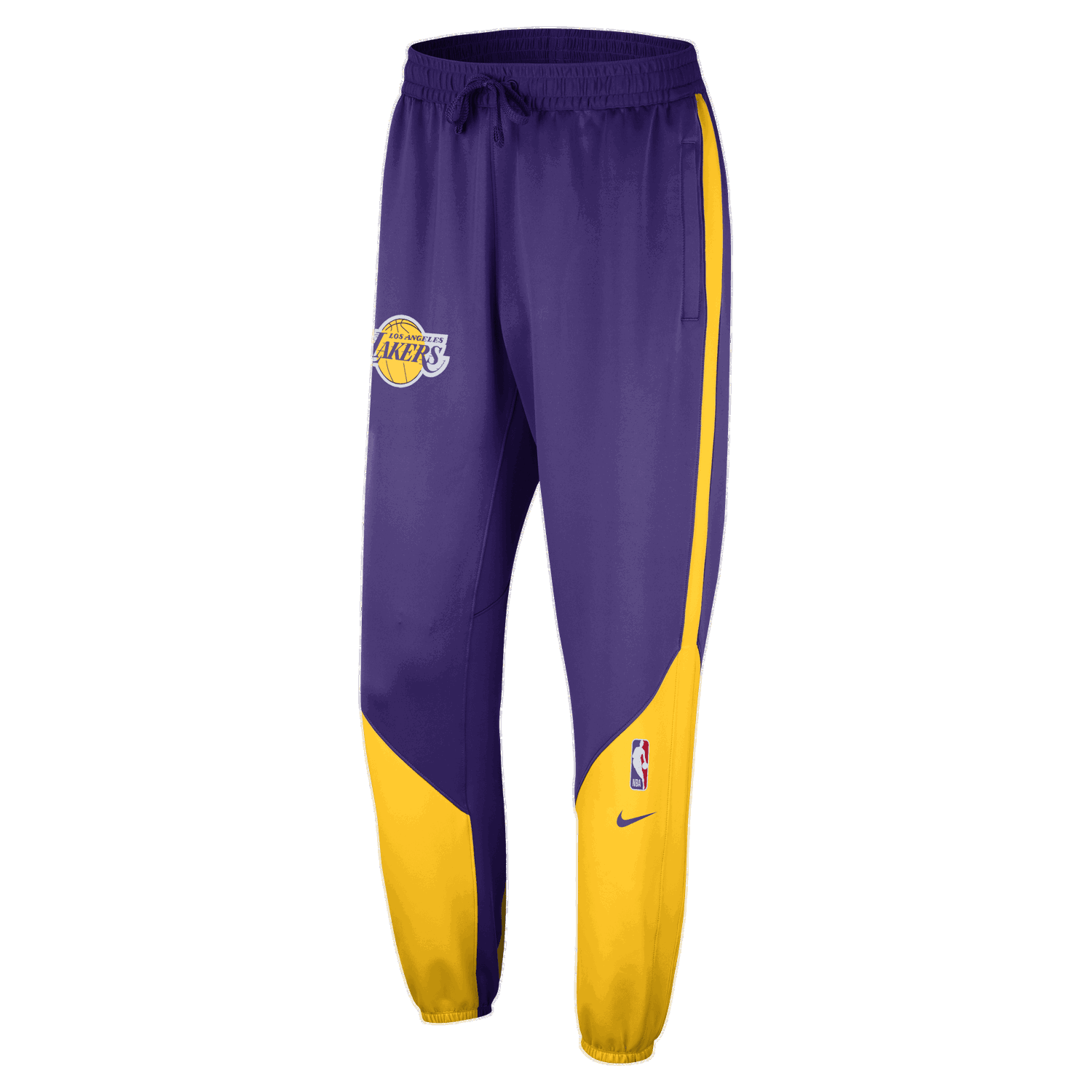 Спортни панталони Nike Los Angeles Lakers Showtime Sweatpants Лилаво | FQ3236-504, 0