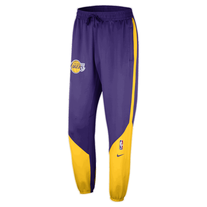 Спортни панталони Nike Los Angeles Lakers Showtime Sweatpants Лилаво | FQ3236-504