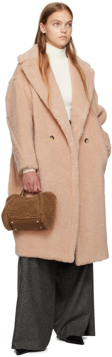 Палта Max Mara Max Mara Teddy Bear Icon Coat Розово | 2310160133600 MM10501, 3