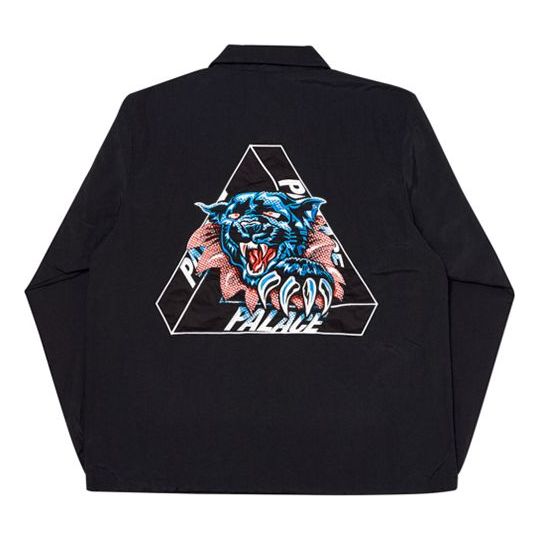 Ветровка Palace Palace Pattern Logo Jacket Черно | P17JK072